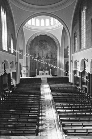 NEW CHURCH INTERIOR  NAVE